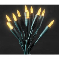 Mini binnen LED lampjes. Geel 35 stuks